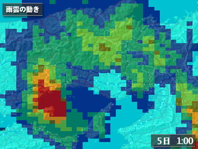 台風11号の動き