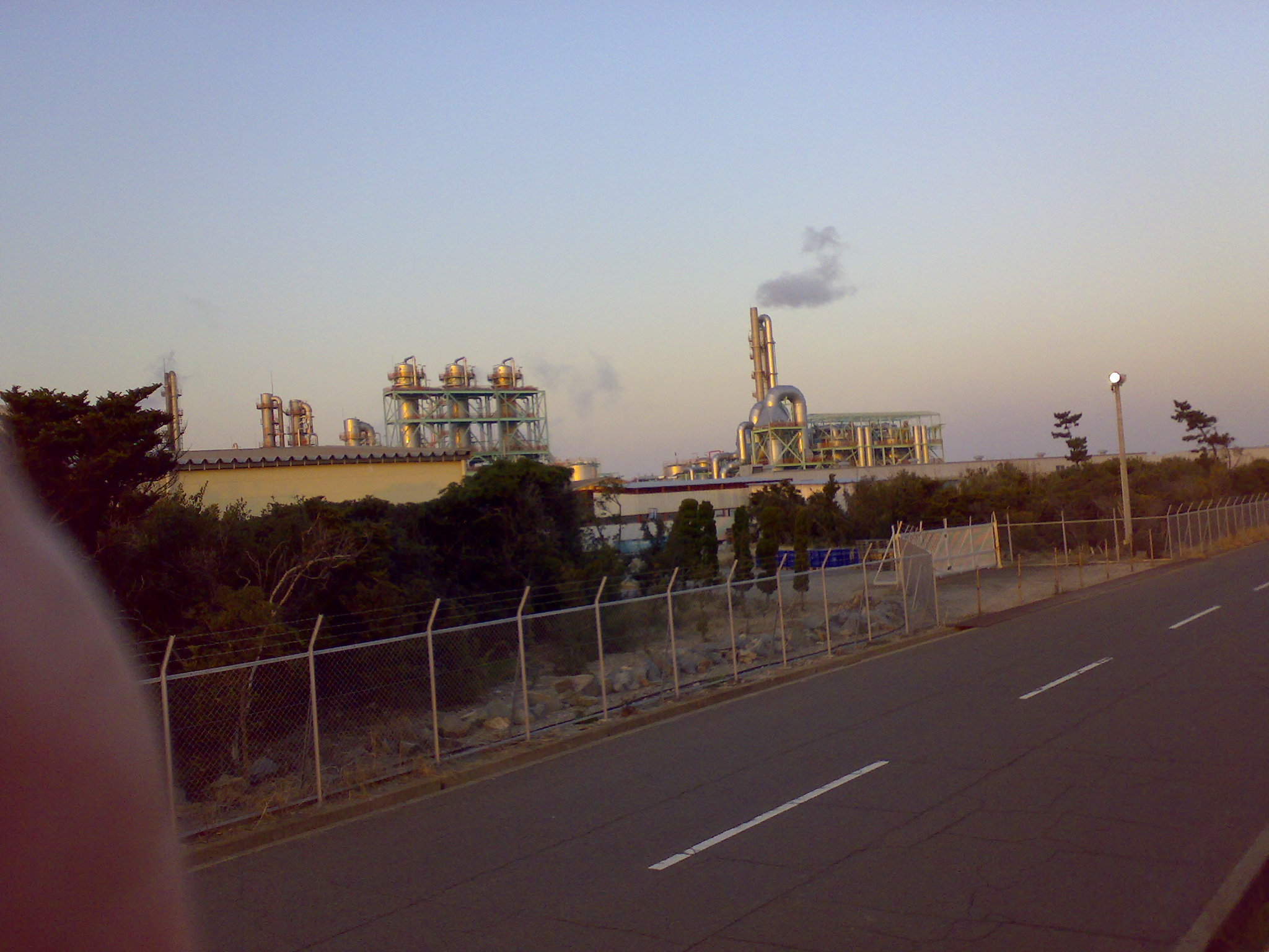 日本触媒の工場