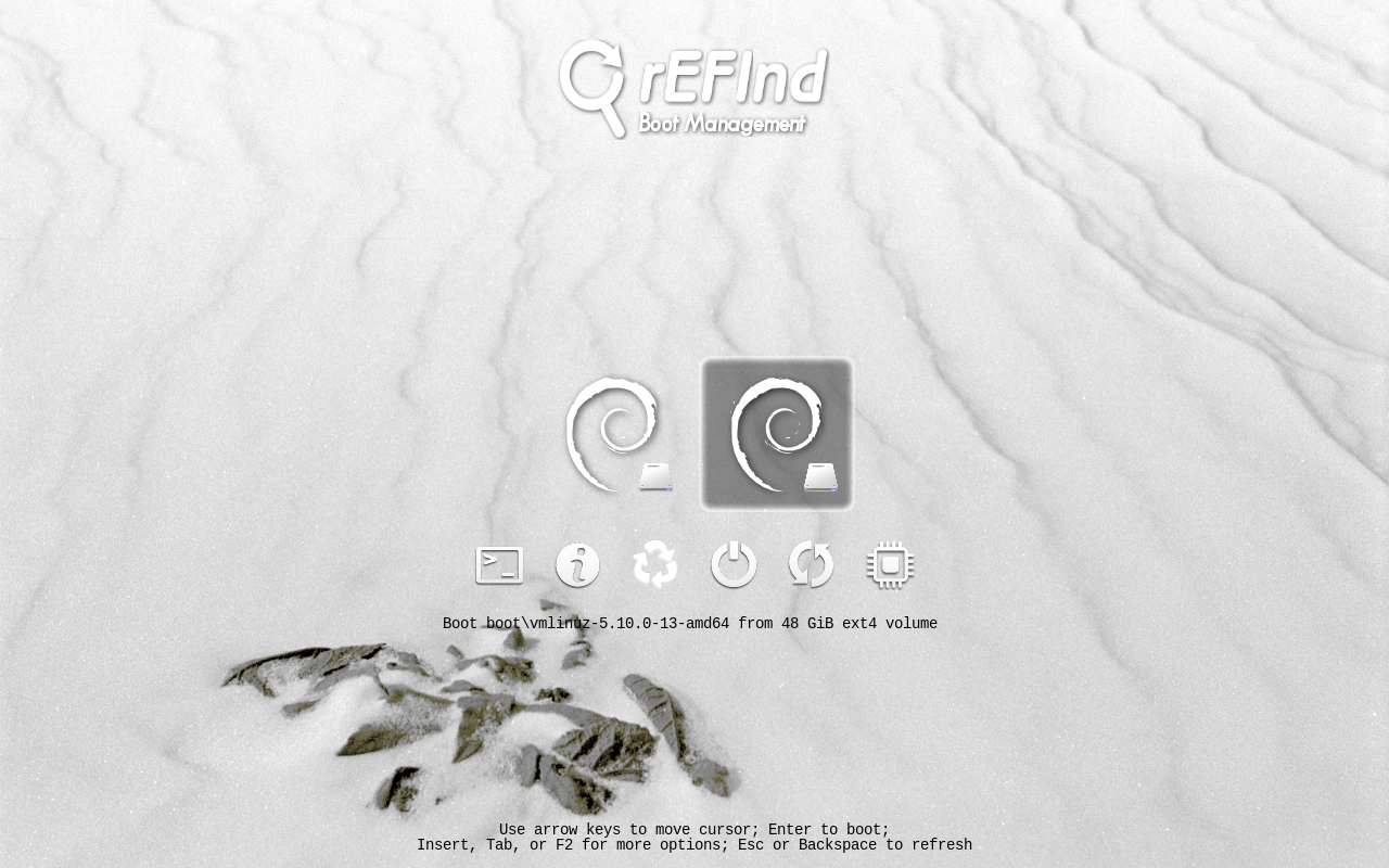 refind+snowy