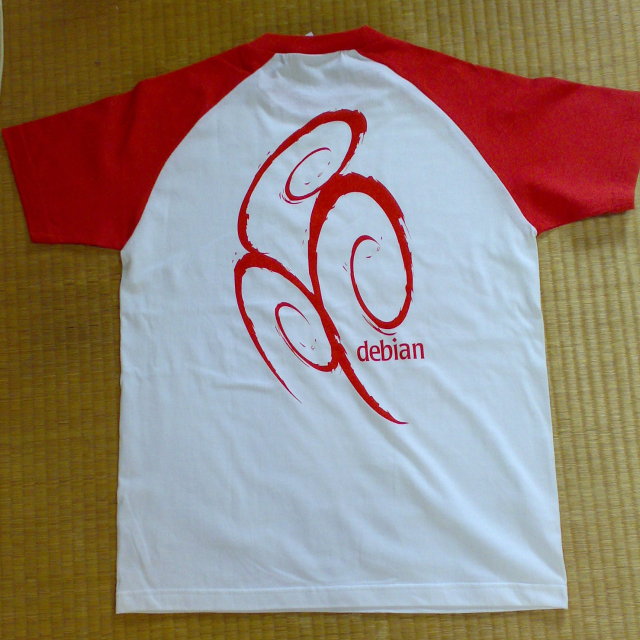 Debian Tシャツ