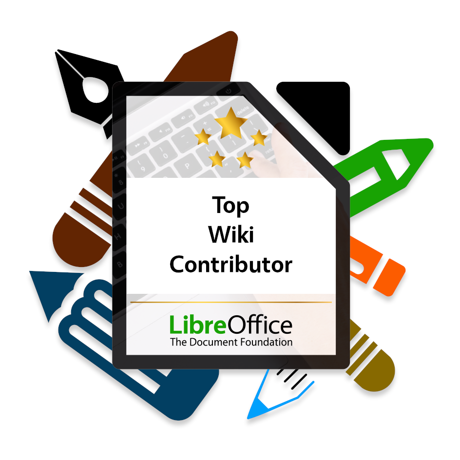 LibreOffice Top Wiki Contributor
